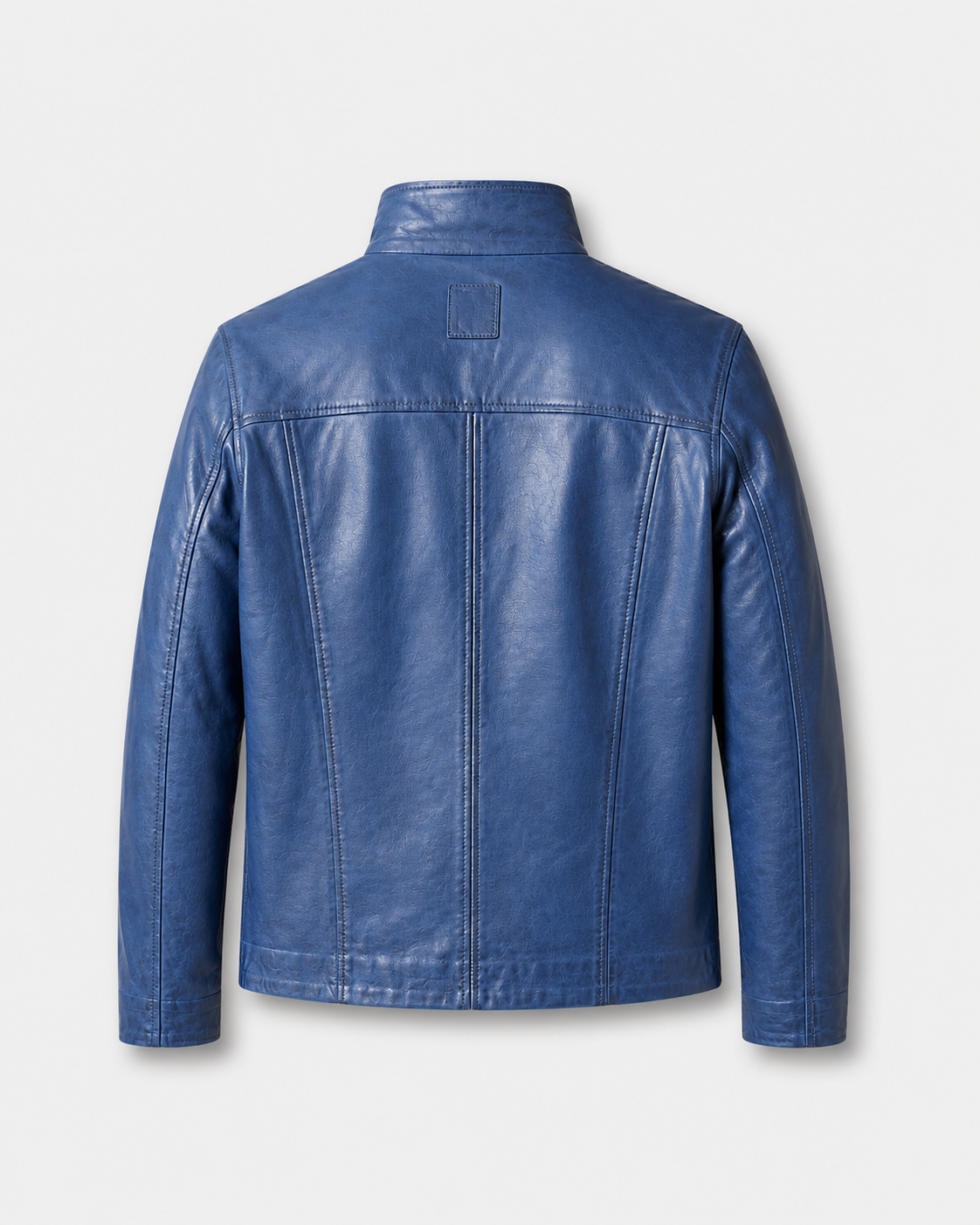 Men’s Vintage Leather Trucker Jacket