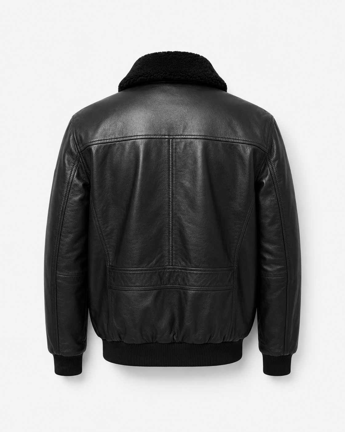 Men’s Sheep Nappa Leather Aviator Bomber Jacket
