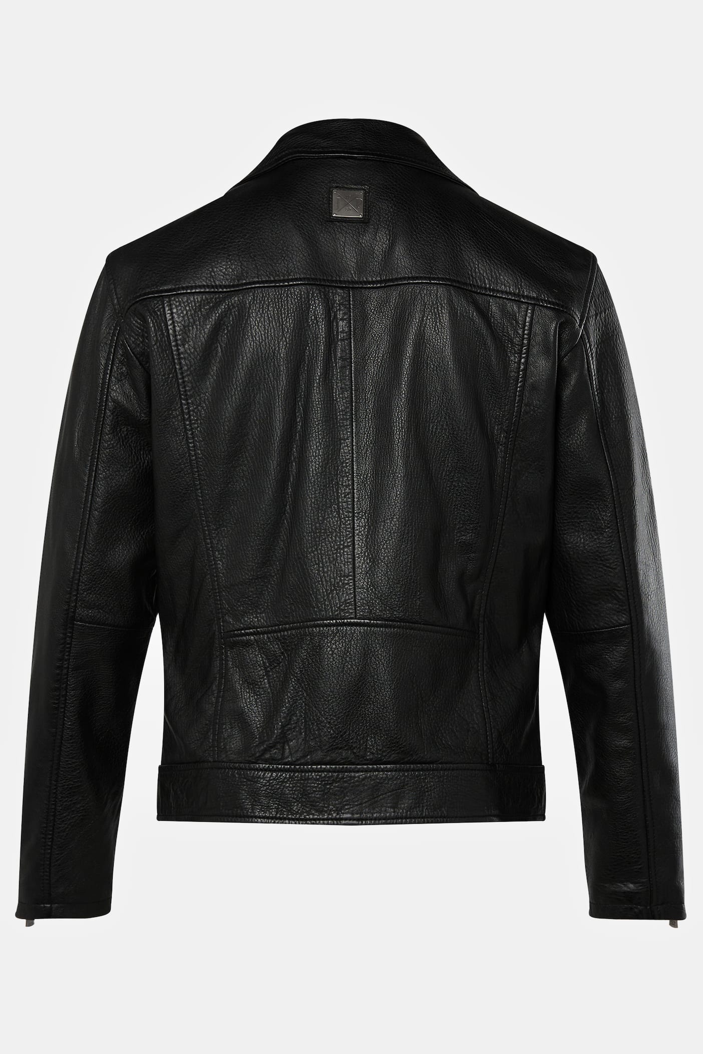 Men's Lamb Nappa Leather Biker Jacket – Real Leather Asymmetric Perfecto Moto Jacket (L–7XL)