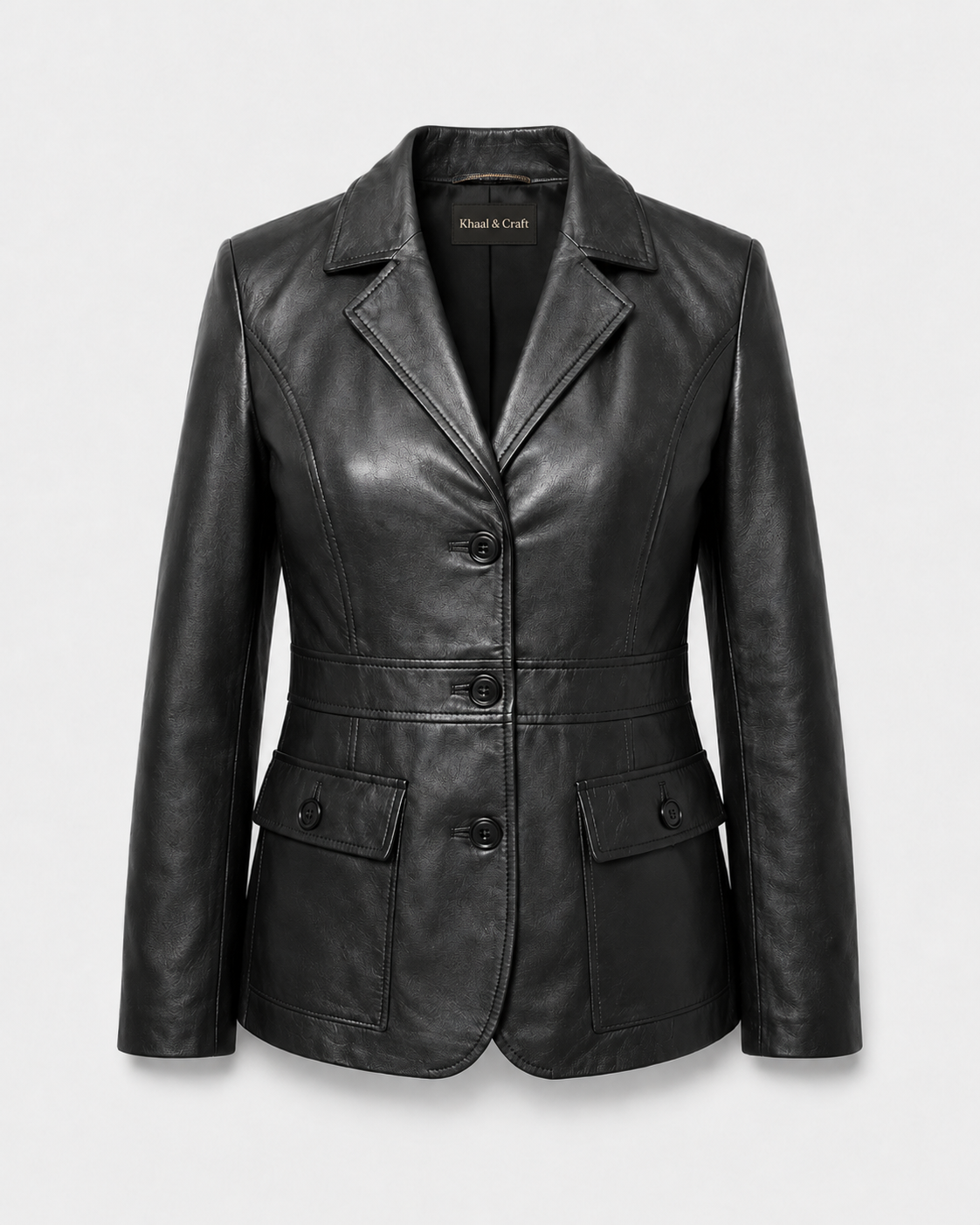 Women’s Sheep Nappa Leather Blazer
