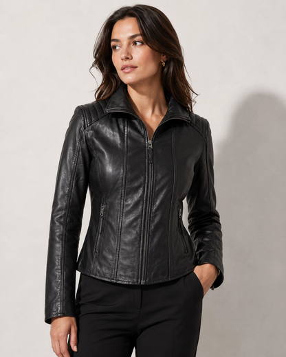 Women’s Tailored Leather Jacket