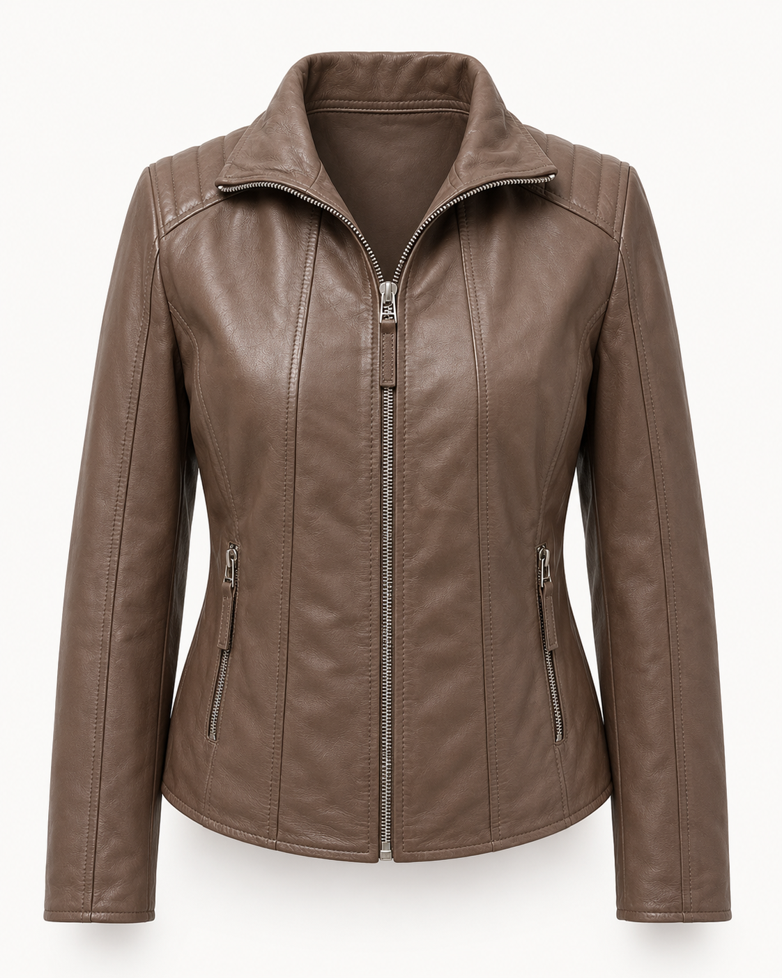 Women’s Tailored Leather Jacket