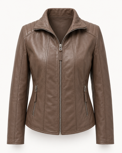 Women’s Tailored Leather Jacket