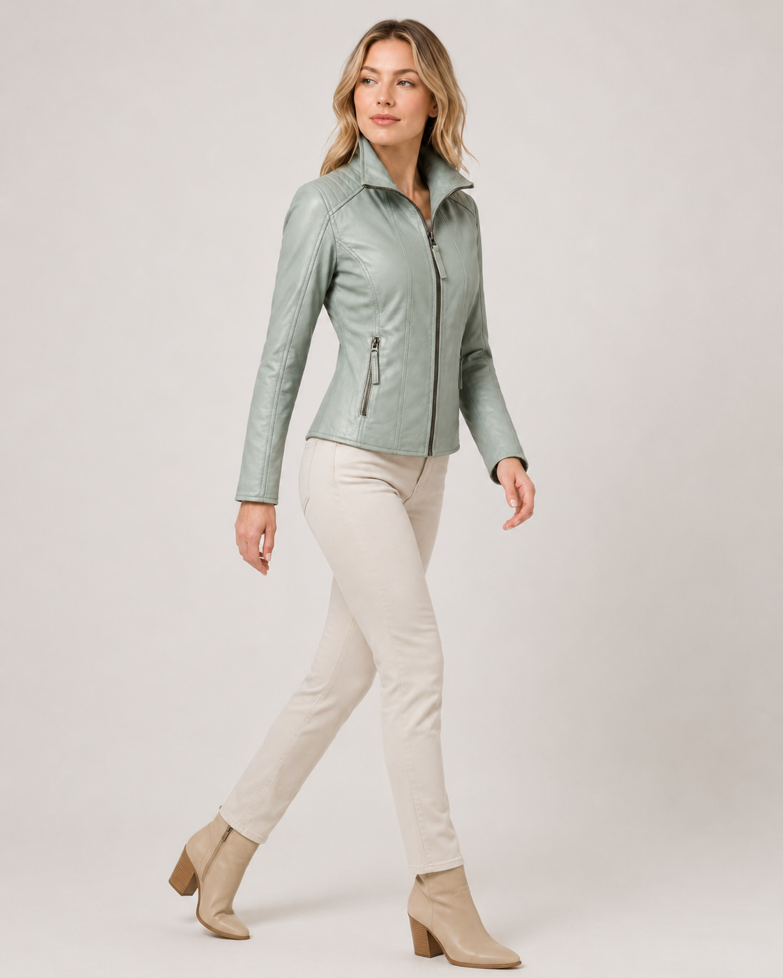 Women’s Tailored Leather Jacket